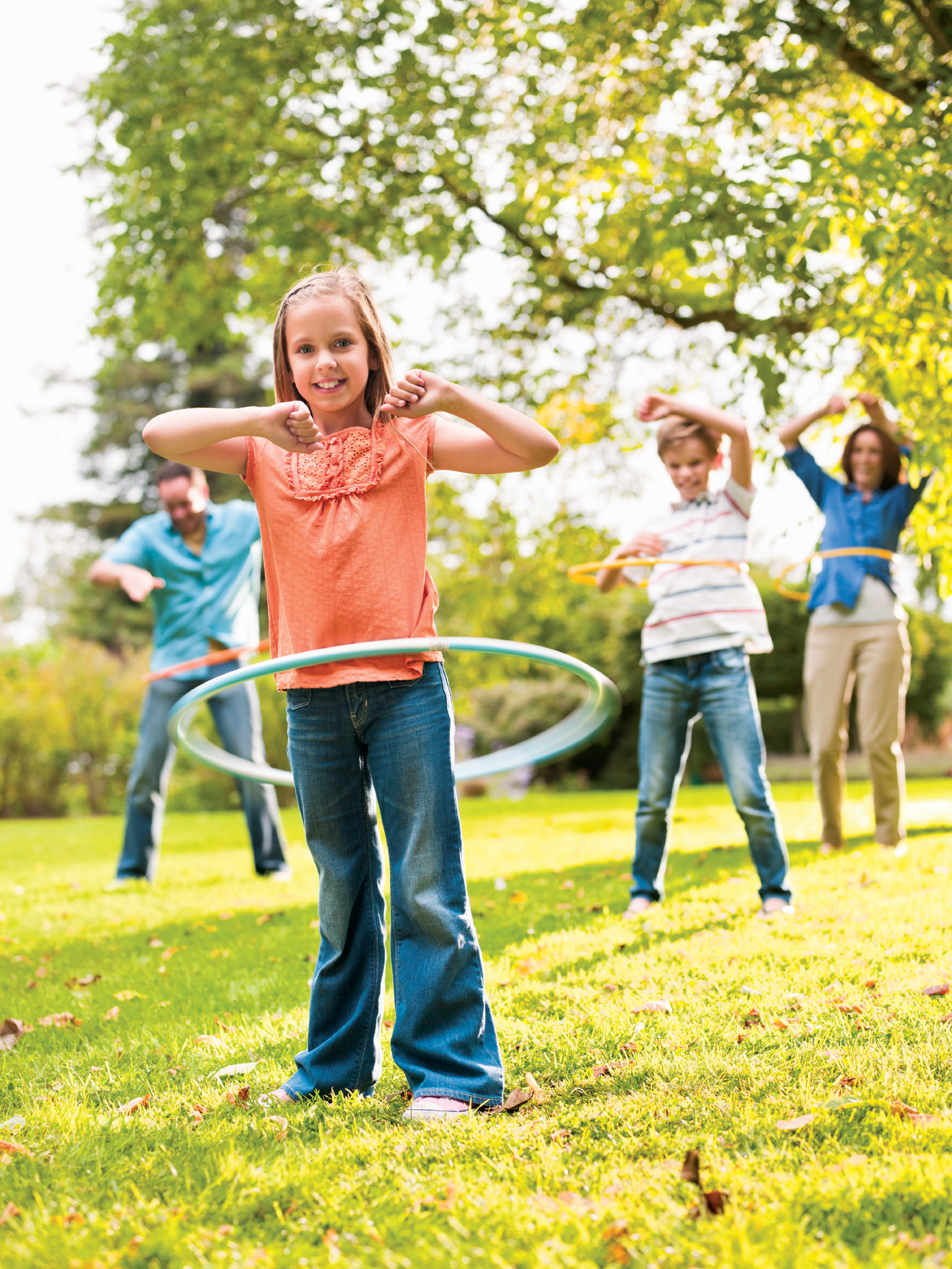 Children playing outside